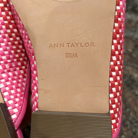 Ann Taylor Smitten, Pretty Slip-on Flats with Woven Fabric Upper - Picture 8 of 8